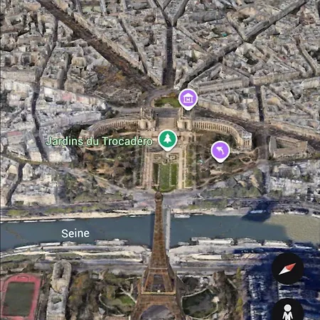 Tour Eiffel ,champs-elysees, Flandrin *