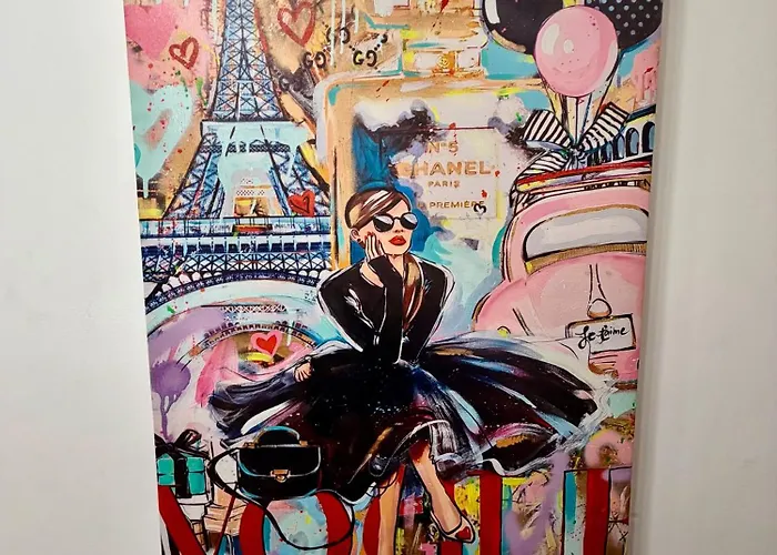 Tour Eiffel ,champs-elysees, Flandrin *