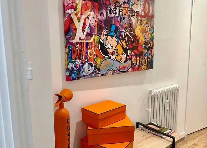 Tour Eiffel ,champs-elysees, Flandrin *